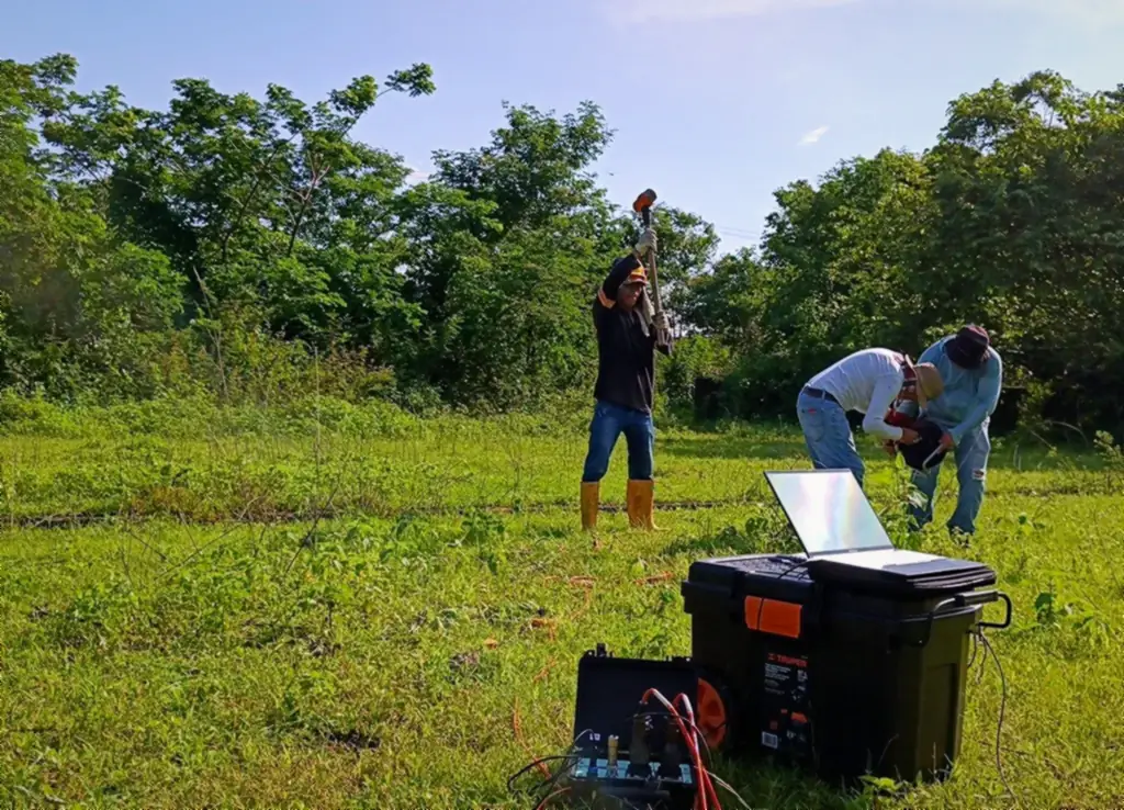 Adquisición de datos sísmicos en el sistema de agua potable de Tosagua